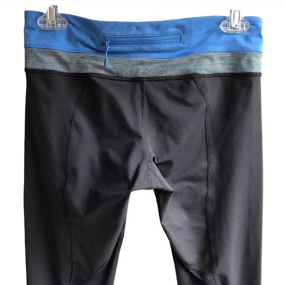Lululemon Run Inspire Crops Size 6 Mesh Wee Are From Space Luxtreme Leggings - Picture 11 of 12